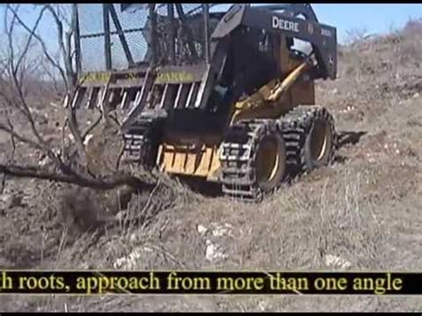 mini skid steer clearing and grubbing|skid steer attachments.